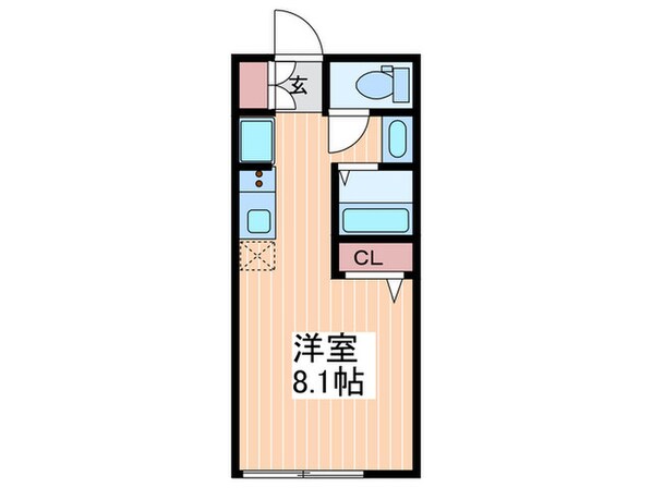 リバーノース川内の物件間取画像